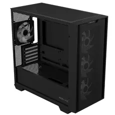 კომპიუტერის ქეისი ASUS A21 PLUS Case TG ARGB Black, 2 image