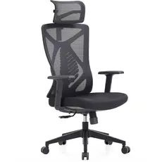 საოფისე სავარძელი ALLX MS-1225, Office Chair, Black