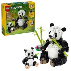 ლეგო LEGO Constructor Creator Wild Animals Panda Family, 3 image