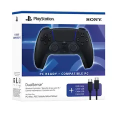 კონტროლერი Playstation DualSense Wireless Controller Midnight Black & USB Cable for PC /KIA, 4 image