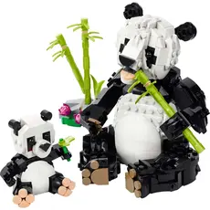 ლეგო LEGO Constructor Creator Wild Animals Panda Family