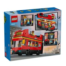 ლეგო LEGO Constructor City Red double-decker sightseeing bus