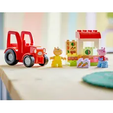 LEGO Constructor DUPLO Peppa Pig Tractor and Market, 6 image