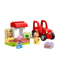 LEGO Constructor DUPLO Peppa Pig Tractor and Market, 2 image