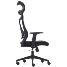 საოფისე სავარძელი ALLX MS-1230, Office Chair, Black, 4 image