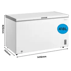 საყინულე მაცივარი Midea MDRC564FZE01, 5 image