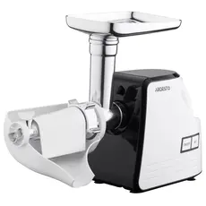 ხორცსაკეპი მანქანა Ardesto Meat grinder, 2300W, prod.-2.2kg/min, 4 cutting plates+for sausag.plates, tomato juicer, plastik, white-black, 2 image
