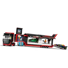 LEGO Constructor City F1 Truck with RB20 & AMR24 F1 Cars, 4 image