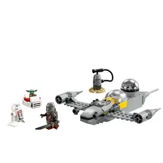 LEGO Constructor Star Wars Mando and Grogu's N-1 Starfighter, 6 image
