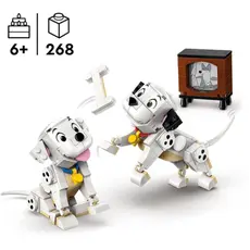ლეგო LEGO Constructor Disney Classic Lucky & Penny 101 Dalmatians Puppies, 3 image