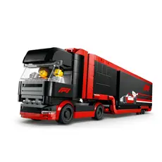 LEGO Constructor City F1 Truck with RB20 & AMR24 F1 Cars, 2 image