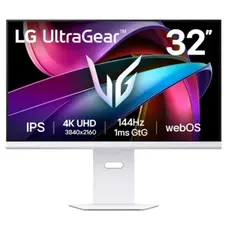 მონიტორი LG UltraGear Smart 31.5" 32G810SA-W 4K UHD (3840 x 2160) IPS 144Hz 1ms 400 cd/m² White