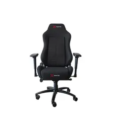 სათამაშო სავარძელი Vertex Valakas Gaming Chair Black Fabric, 3 image