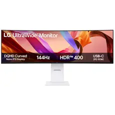მონიტორი LG UltraWide 49U950A-W.AMA 49 5120 x 1440 IPS 5ms 144Hz White