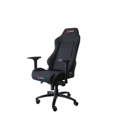 სათამაშო სავარძელი Vertex Valakas Gaming Chair Black Fabric, 6 image
