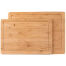 საჭრელი დაფა Ardesto Cutting board Midori with groove, 35.5*25*1.5 cm, bamboo, 3 image