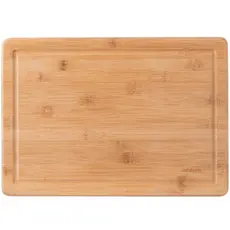საჭრელი დაფა Ardesto Cutting board Midori with groove, 35.5*25*1.5 cm, bamboo