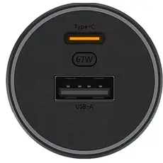 მანქანის დამტენი Xiaomi 67W Car Charger (USB-A + Type-C), 2 image
