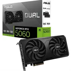 ვიდეო დაფა ASUS Dual GeForce RTX™ 5060 EVO 8GB GDDR7 Bulk Pack