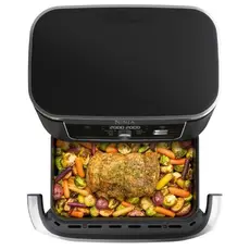 აეროგრილი Ninja AF500EU, 2470W, 10.4L, Air Fryer, Black/Silver, 2 image