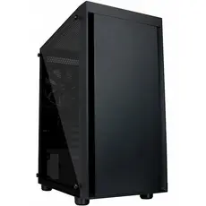 კომპიუტერის ქეისი Zalman T3 Plus, Computer Case, MiniT, M-ATX, ITX, 2xUSB 2.0, USB 3.0, Black