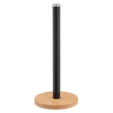 ხელსახოცის დასადგამი Ardesto Paper Towel Holder Midori 15х34cm, metal, bamboo, black