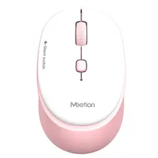 მაუსი MEETION R571 Pink/White