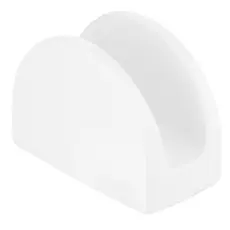 ხელსახოცის ჩასადები Ardesto Napkin holder Prato, 11х6х8cm, porcelain, white