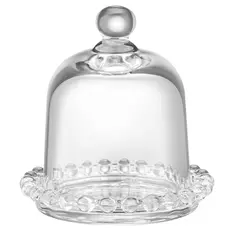 ლიმონის ჭურჭელი Ardesto Lemon dish with lid, 9cm, glass, transparent