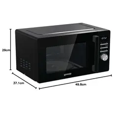 მიკროტალღური ღუმელი Gorenje MO23A3BH, 2 image