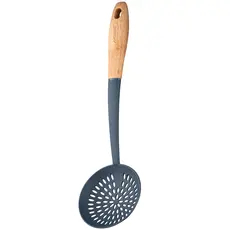ჩამჩა Ardesto Skimmer Midori, 34.5cm, nylon, wood, blue, 2 image