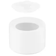 საშაქრე Ardesto Sugar bowl Prato, 7.8х7.8х9cm, 200ml, porcelain, white, 3 image