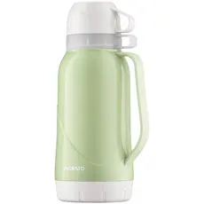 თერმოსი Ardesto Vacuum flask Gemini Gourmet, 1800ml, plastic, borosilicate glass, green, 2 image