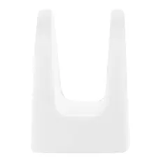 ხელსახოცის ჩასადები Ardesto Napkin holder Prato, 11х6х8cm, porcelain, white, 3 image