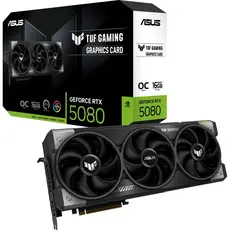 ვიდეო დაფა ASUS Graphic Card GeForce RTX 5080 16GB GDDR7 OC TUF-RTX5080-O16G-GAMING