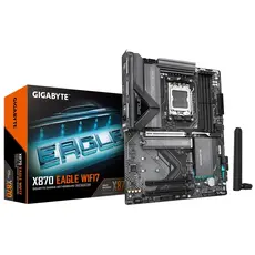 დედა დაფა GIGABYTE X870 EAGLE WIFI7 sAM5 X870 4xDDR5 M.2 HDMI DP Wi-Fi BT ATX, 4 image