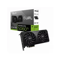 ვიდეო დაფა ASUS Graphic Card GeForce RTX 5060 TI 16GB GDDR7 OC EVO DUAL-RTX5060TI-O16G-EVO