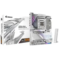 დედა დაფა GIGABYTE Motherboard X870E A MASTER X3D ICE sAM5 X870 4xDDR5 M.2 Wi-Fi BT HDMI DP ATX
