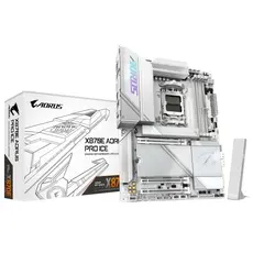 დედა დაფა GIGABYTE Motherboard X870E AORUS PRO ICE sAM5 X870 4xDDR5 M.2 HDMI Wi-Fi BT ATX