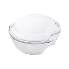 საცხობი ჭურჭელი Ardesto AR2415BG 1.5L Baking Dish With Lid Black Mars Round, 2 image
