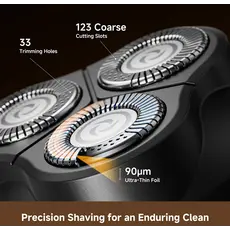 Dreame S7 Shaver Black (AS01A) EU, 6 image