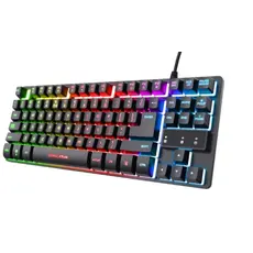 Trust GXT833 THADO TKL KEYBOARD BLK US, 2 image