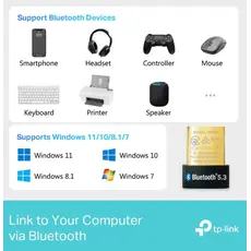 TP-LINK UB500/Bluetooth 5.0 Nano USB Adapter, 4 image