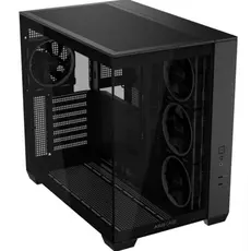 კომპიუტერის ქეისი ASUS A32 PLUS Case, без БЖ, 1xUSB3.2, 1xUSB Type-C, Tempered Glass side, ARGB, ATX,, Black 90DC00S0-B19000, 4 image