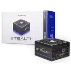 კვების ბლოკი CHIEFTEC PSU Stealth (1200W), >92%, 80+ Platinum, 135mm FDB, 1xMB 24pin(20+4), 2xCPU 8pin(4+4), 2xMolex, 10xSATA, 3xPCIe 8pin(6+2), 2xPCIe GEN5 16pin, Fully Modular
