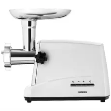 ხორცსაკეპი მანქანა ARDESTO Meat grinder , 1750W, 2kg/min, 3 cutting plates, sausages nozzle, 4 veg.slicer,  plastik, white-silver, 3 image