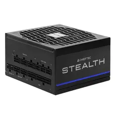 კვების ბლოკი CHIEFTEC PSU Stealth (1000W), >92%, 80+ Platinum, 135mm FDB, 1xMB 24pin(20+4), 2xCPU 8pin(4+4), 2xMolex