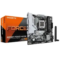დედა დაფა GIGABYTE Motherboard B850M FORCE WF6E sAM5 B850 2xDDR5 M.2 Wi-Fi BT HDMI DP mATX, 4 image