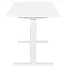 კომპიუტერის მაგიდა 2E Computer Desk CE150W, height 62-128cm, electric motor, tabletop 150 75cm (white), metal base (white), 3 image