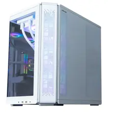 კომპიუტერის ქეისი Zalman PC case P60 without PSU, 2xUSB3.0, 1x Type C, 3x120мм ARGB Reverse, 2x120мм ARGB, VGA 435мм, LCS ready, Curved Tempered Glass, Dual Chamber, ATX, white, 5 image